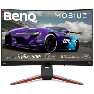 Ecran PC Gamer BENQ EX3210R 32" Incurvé 1000R QHD 165Hz VA HDR 400 AMD FreeSync