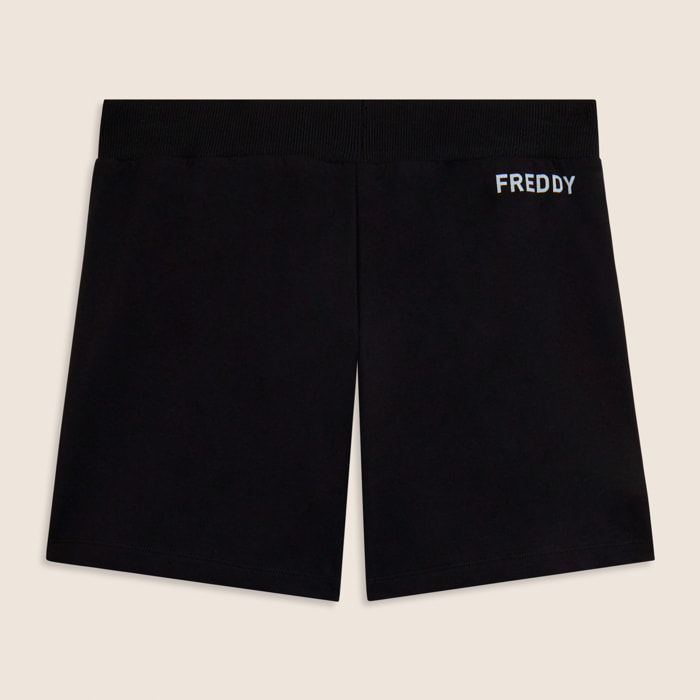 Pantaloni Shorts con Motivo Grafico e Logo FREDDY