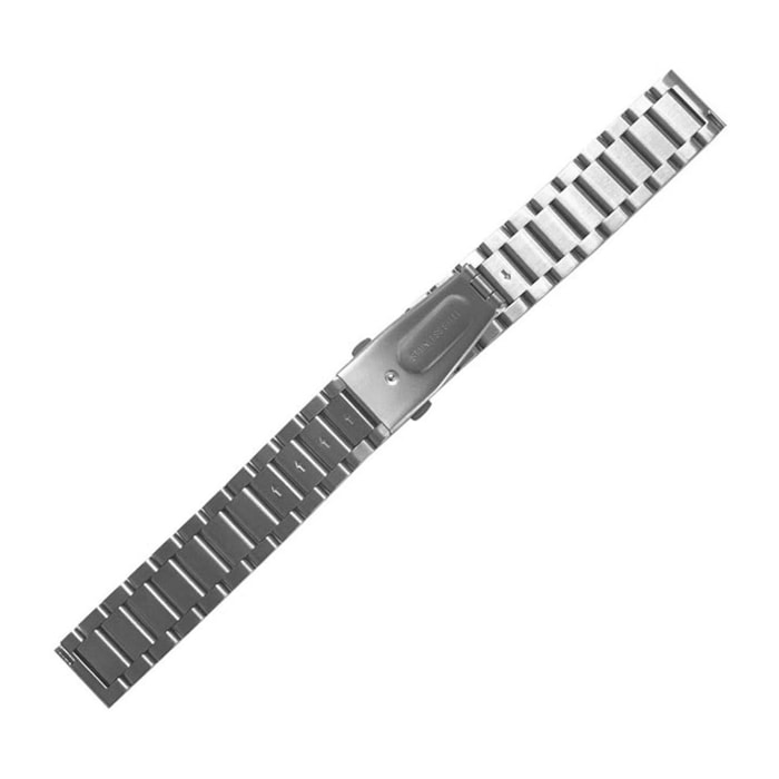 Correa universal de acero inoxidable para relojes de 18mm. Sistema Quick Release de fácil cambio.