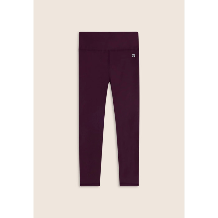 Leggings 7/8 vita regular in tessuto elasticizzato tecnico