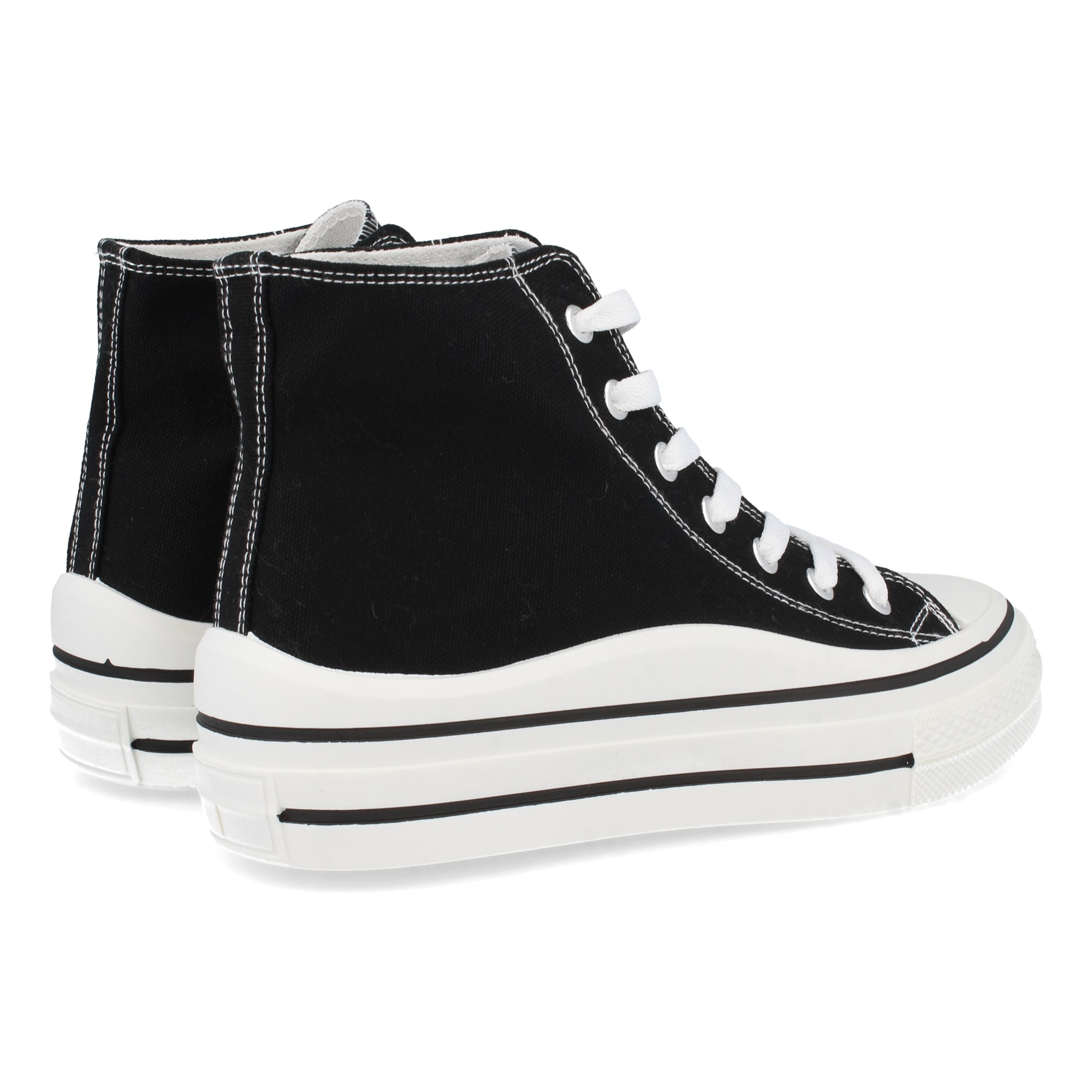 Zapatilla Estilo Bamba con Cordones