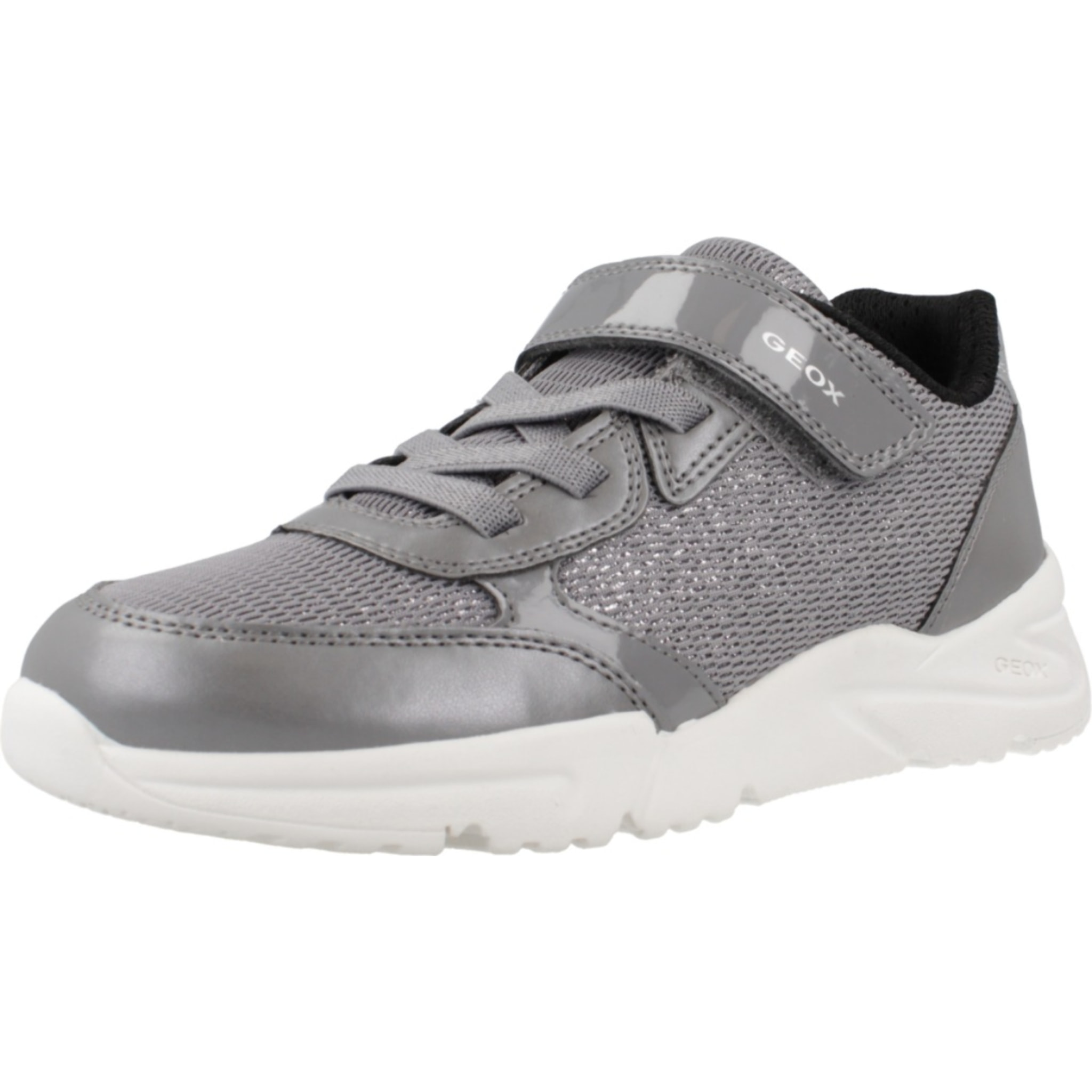 Zapatillas Niña de la marca GEOX  modelo J LOFTUS GRIS