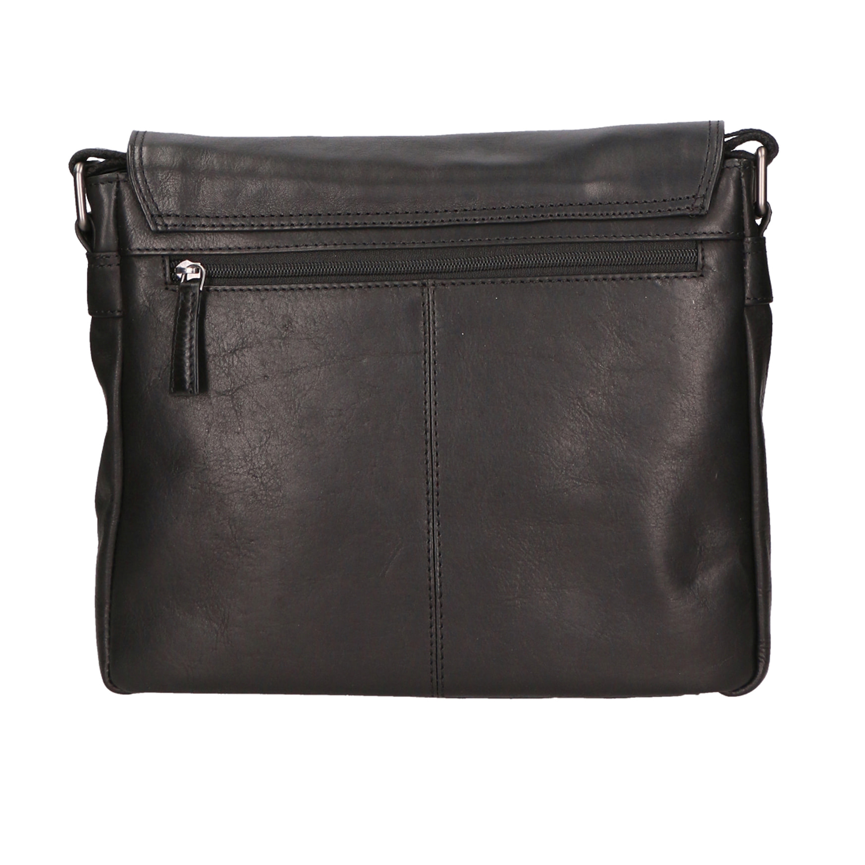 Borsa a tracolla unisex In Vera pelle Made in India 30x27x4 cm