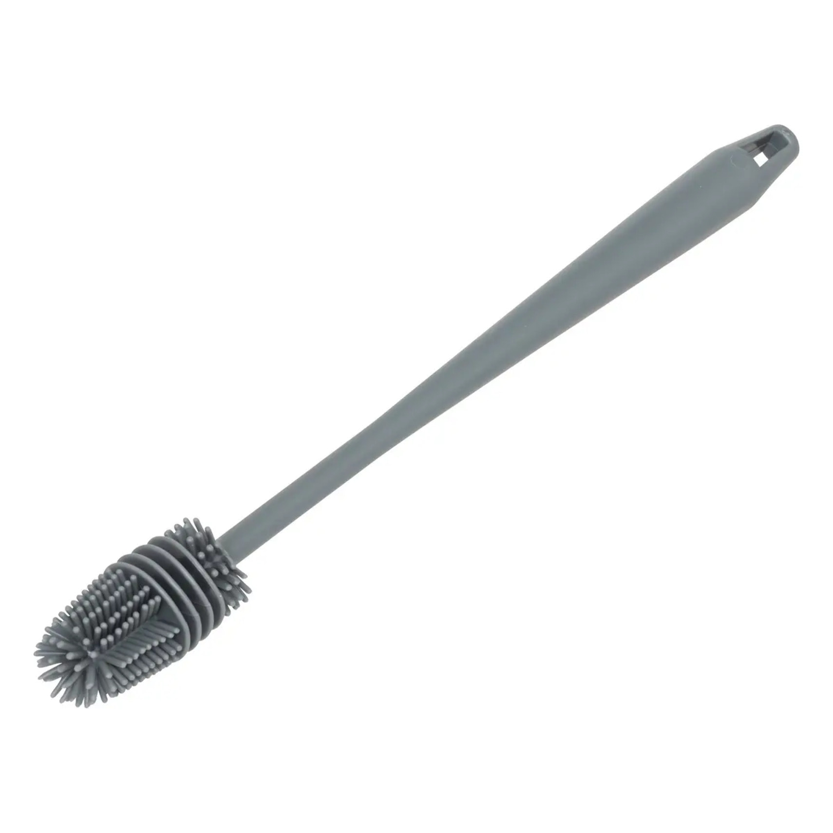 Goupillon en caoutchouc gris H33,5cm