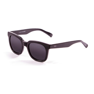 Gafas de sol OCEAN SAN CLEMENTE - Negro mate arriba / Negro brillante abajo con lente ahumada