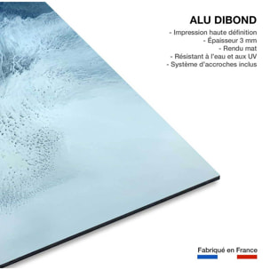 Tableau bleu rivage Tableau alu Dibond