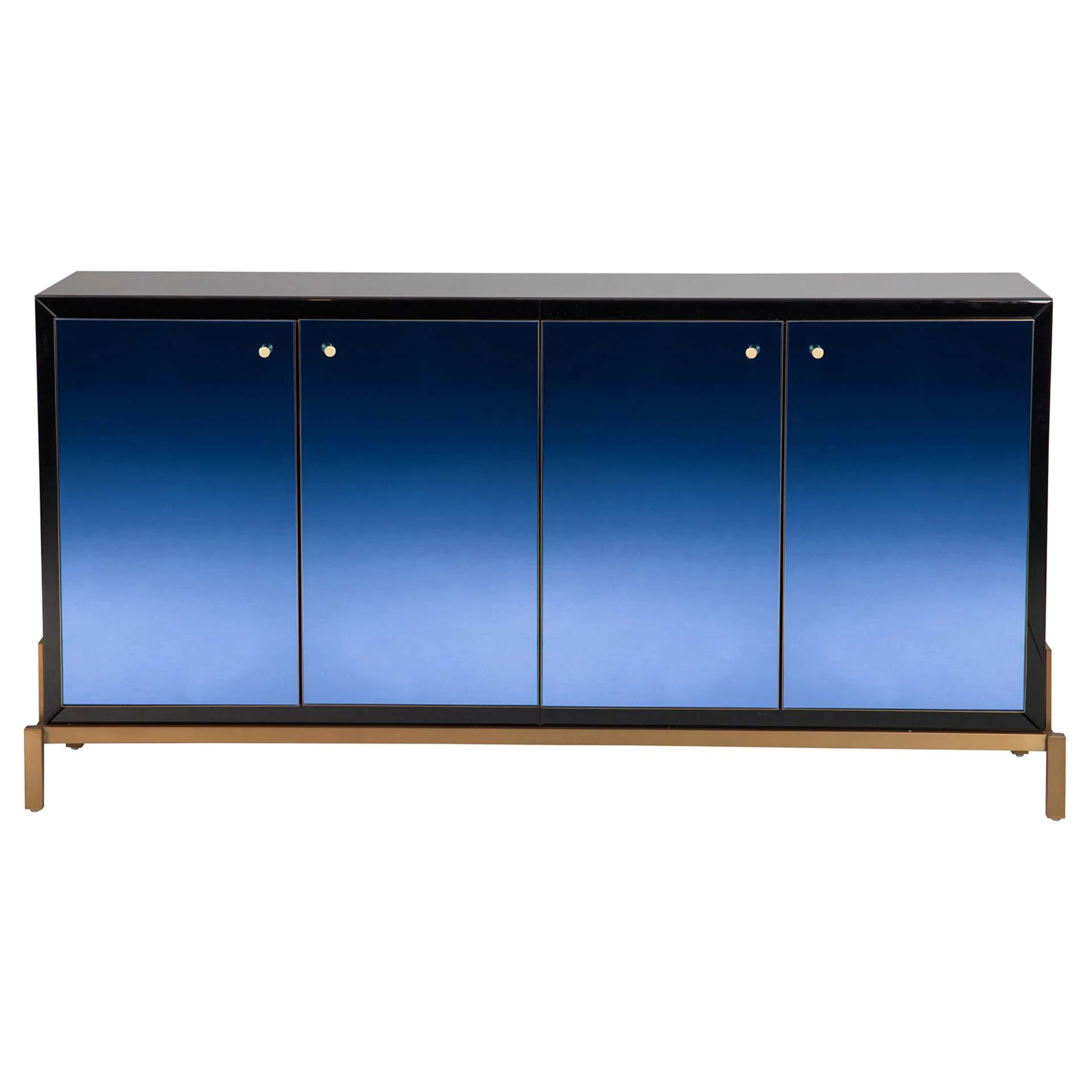 Aparador Espejo Acero Inoxidable Eternia 180x50x90 Cm
