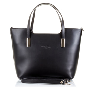 Filippa Borsa tote Donna.Pelle autentica Ruga