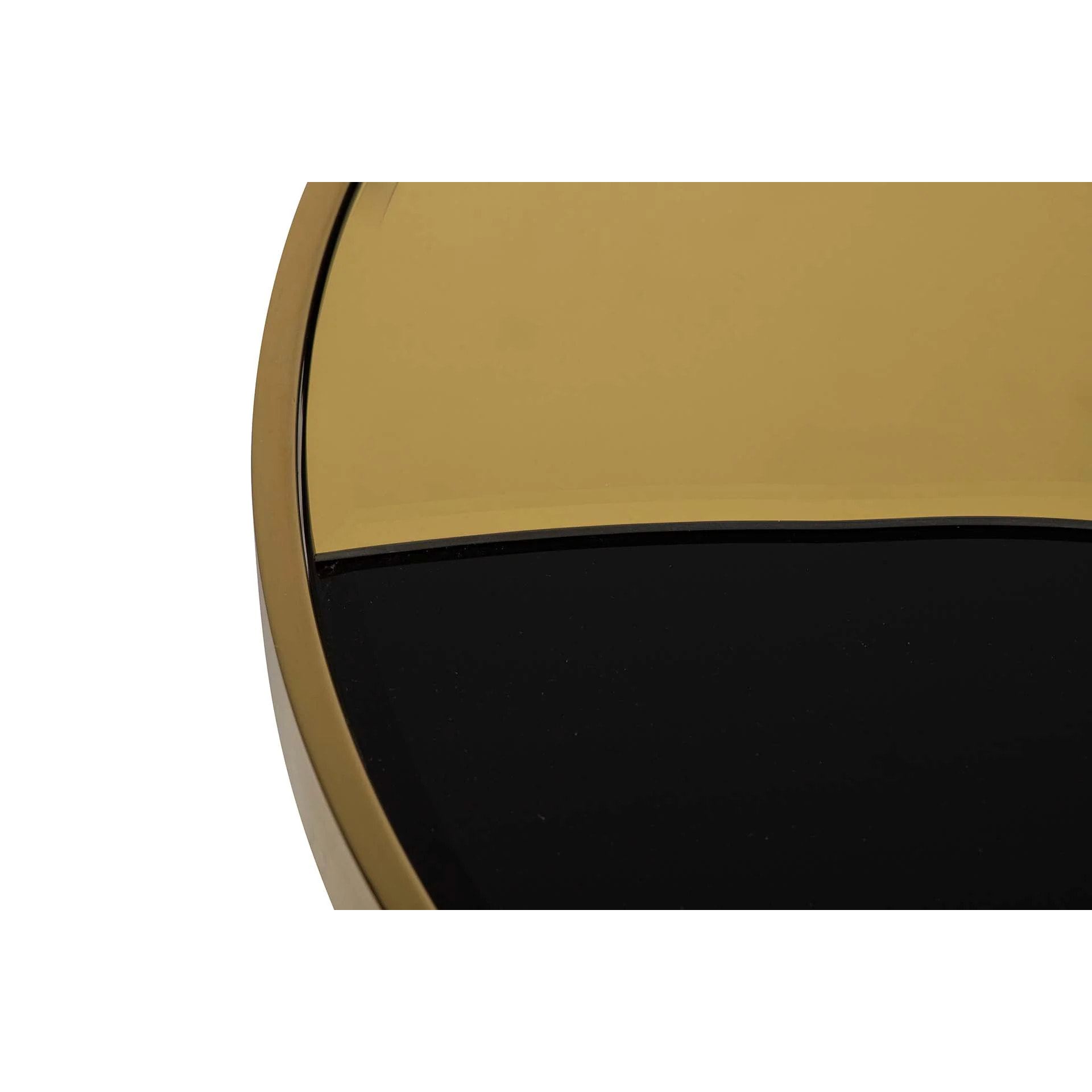 Mesa Auxiliar Acero Inoxidable Dorado 55x53x55 Cm