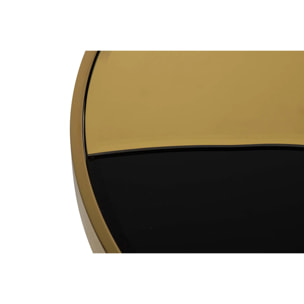 Mesa Auxiliar Acero Inoxidable Dorado 55x53x55 Cm