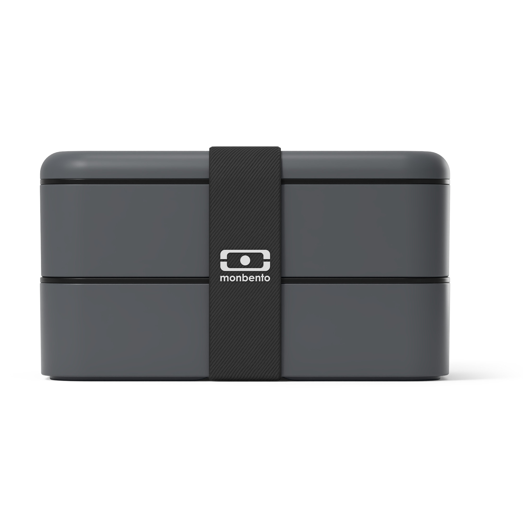 Lunch box 2 compartiments Original 1L Made in France gris Anthracite