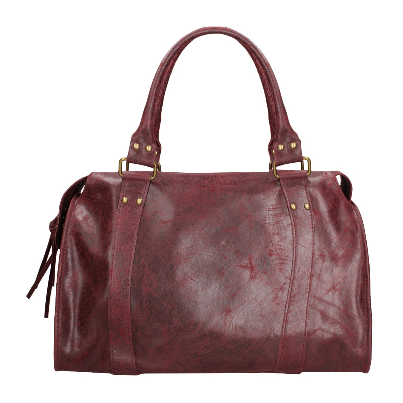 Borsa a spalla da donna - Modello Clara - Vera pelle - 41.0 x 28.0 x 13.0 cm