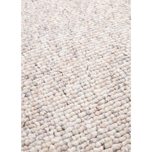 PETRA Alfombra lavable tejido en bucle en crema, varias medidas disponibles.