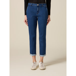 Oltre - Pantalones chinos - Azul