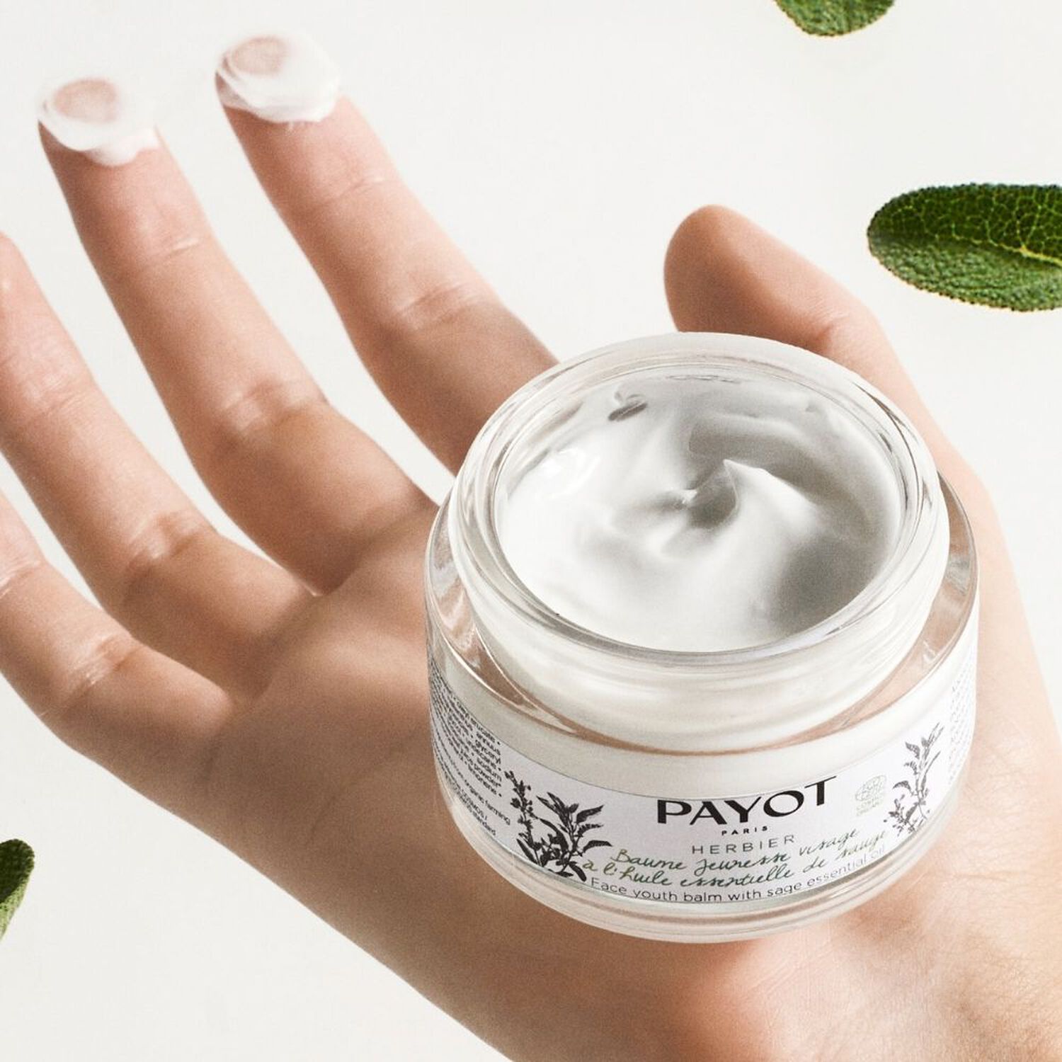 Herbier - Baume Jeunesse Visage à l'Huile Essentielles de Sauge 50 ml