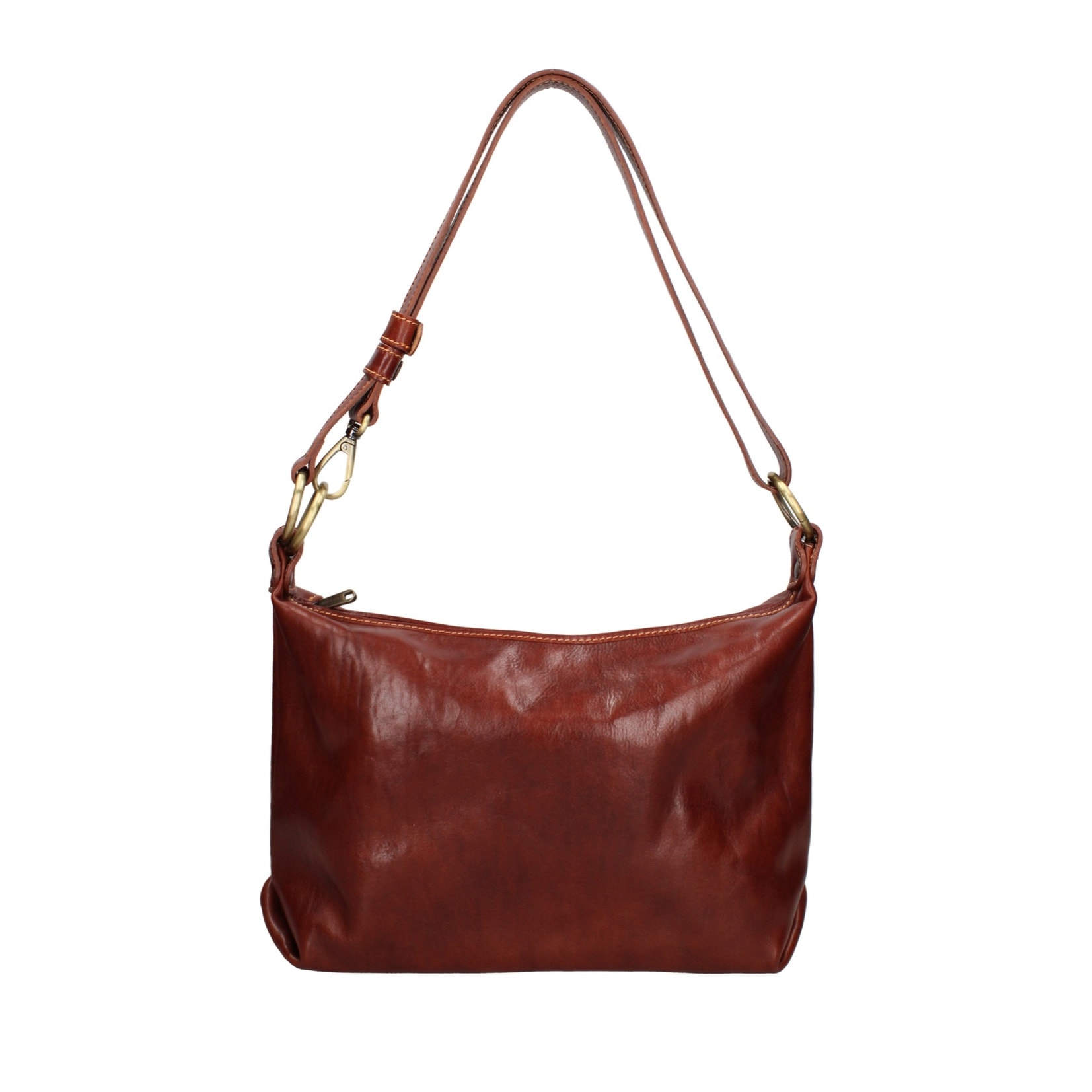 Borsa a spalla da donna - Modello False - 100% pelle - 38.0 x 23.0 x 10.0 cm