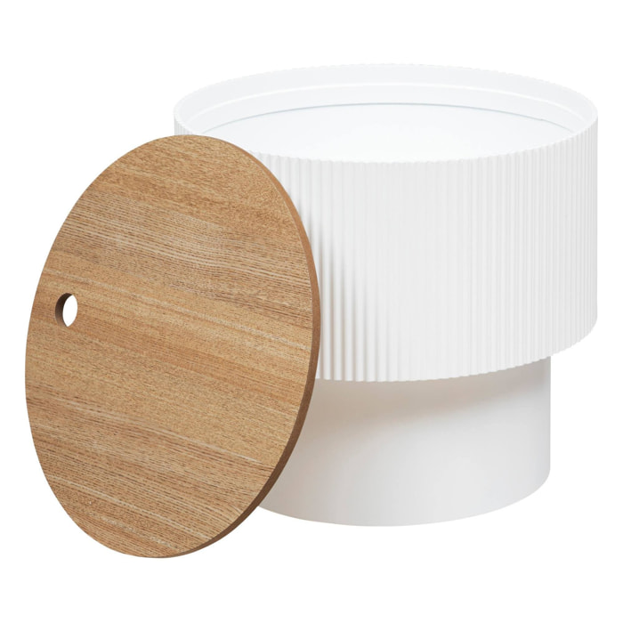 Mesa de centro Enola blanco