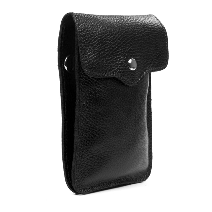 Albareto Bolso bandolera de mujer de piel auténtica acabado Dollaro