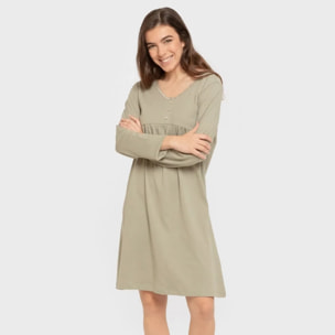 Canotta in pizzo semplice da donna m/l