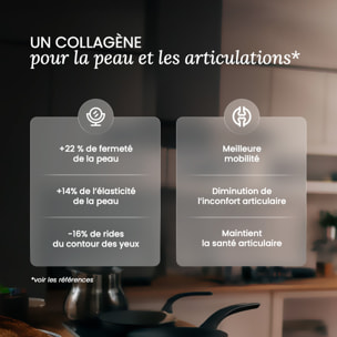 Nutri&Co Collagène Marin Type 1, 2 & 3 Peau & Articulations Goût Pêche - 540g