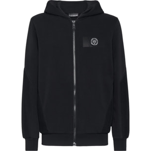 PLEIN SPORT Hooded Sweatjacket