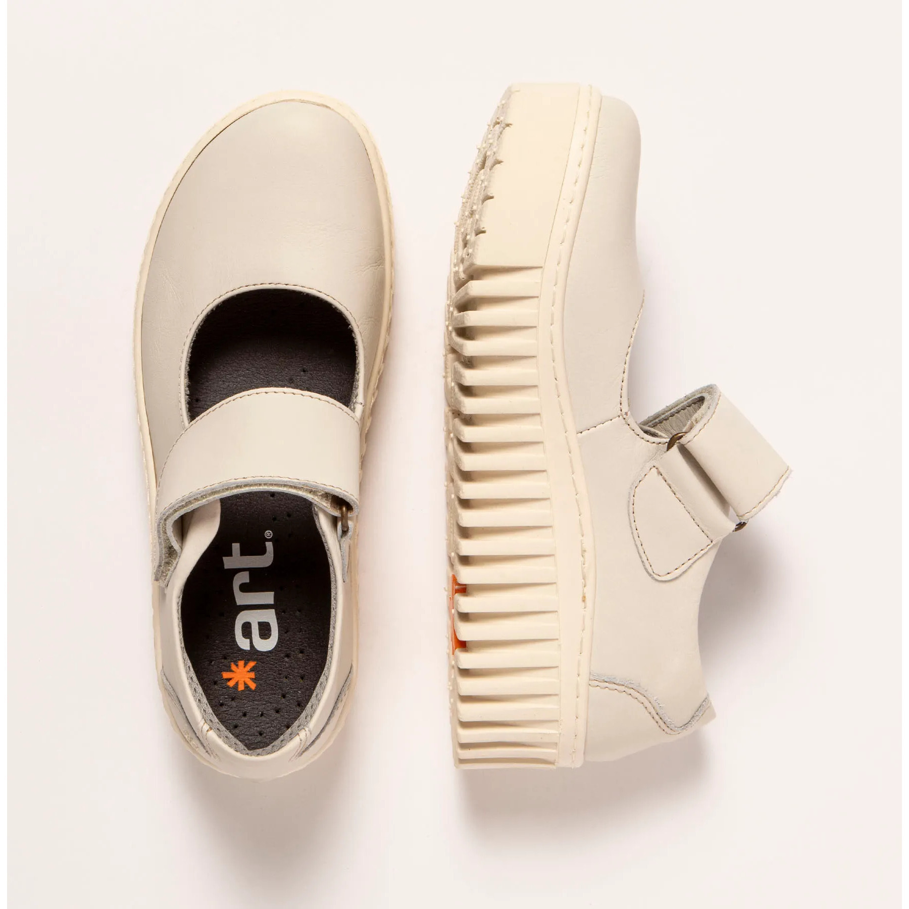 Zapatos 1514 NAPPA CREAM/BRIGHTON color Cream