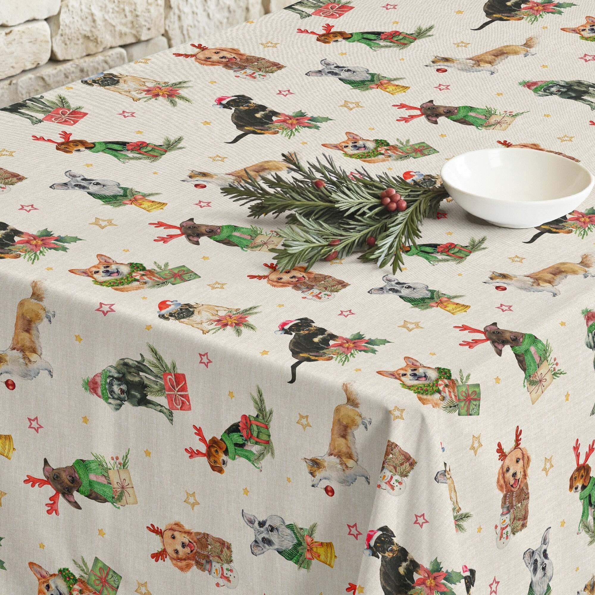 Nappe en résine Anti-tâches Bl Christmas 31