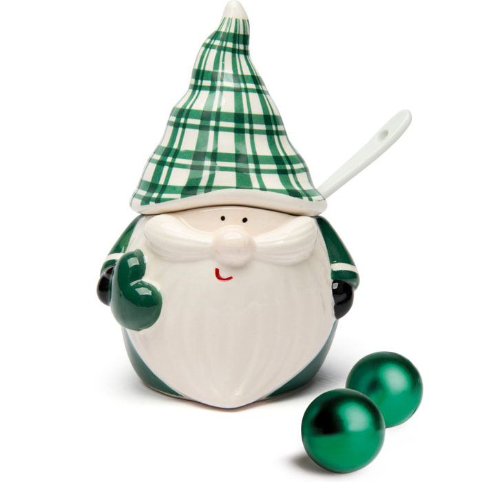 Sucrier Excelsa - Green Winter, Céramique Verte