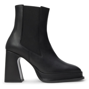 Botín de tacón Bimba en napa con cierre elástico