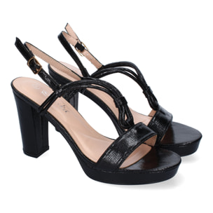 Sandalias de Tacón para Mujer, Comodas y Elegantes, Diseño Moderno con Tiras