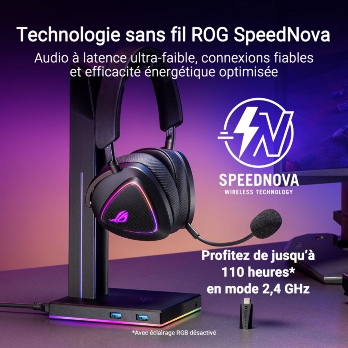 Casque gamer ASUS ROG Delta II