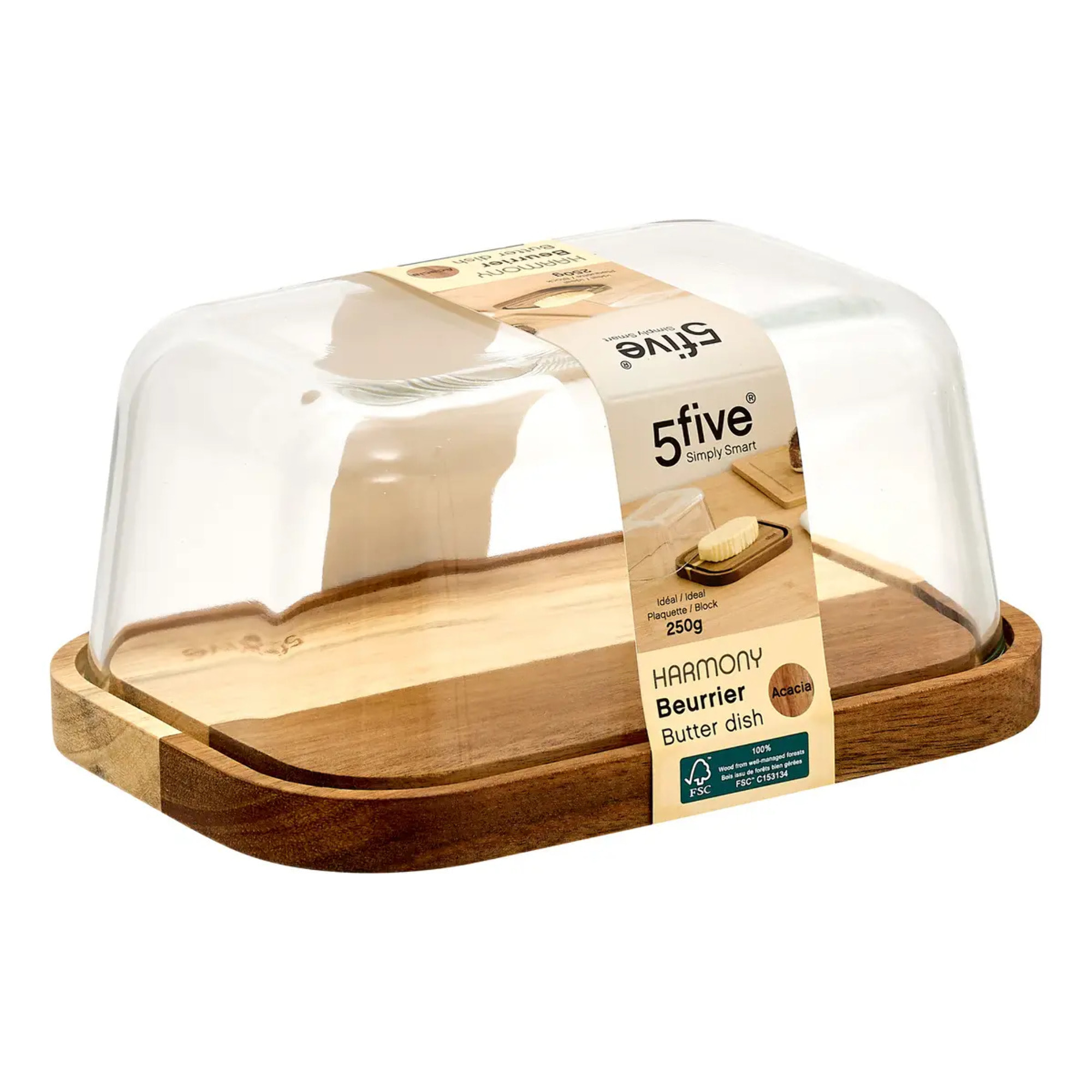 Beurrier Harmony en verre