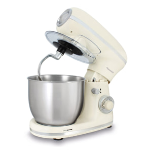 Robot pâtissier 5L crème RETRO