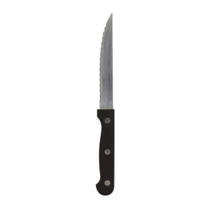 Lot de 6 couteaux à steak en acier inoxydable