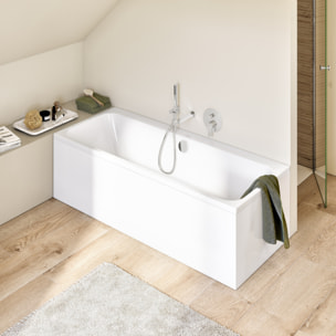 Baignoire droite 170 x 70 VILLEROY & BOCH Architectura avec pieds