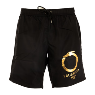 TRUSSARDI costume uomo black,gold