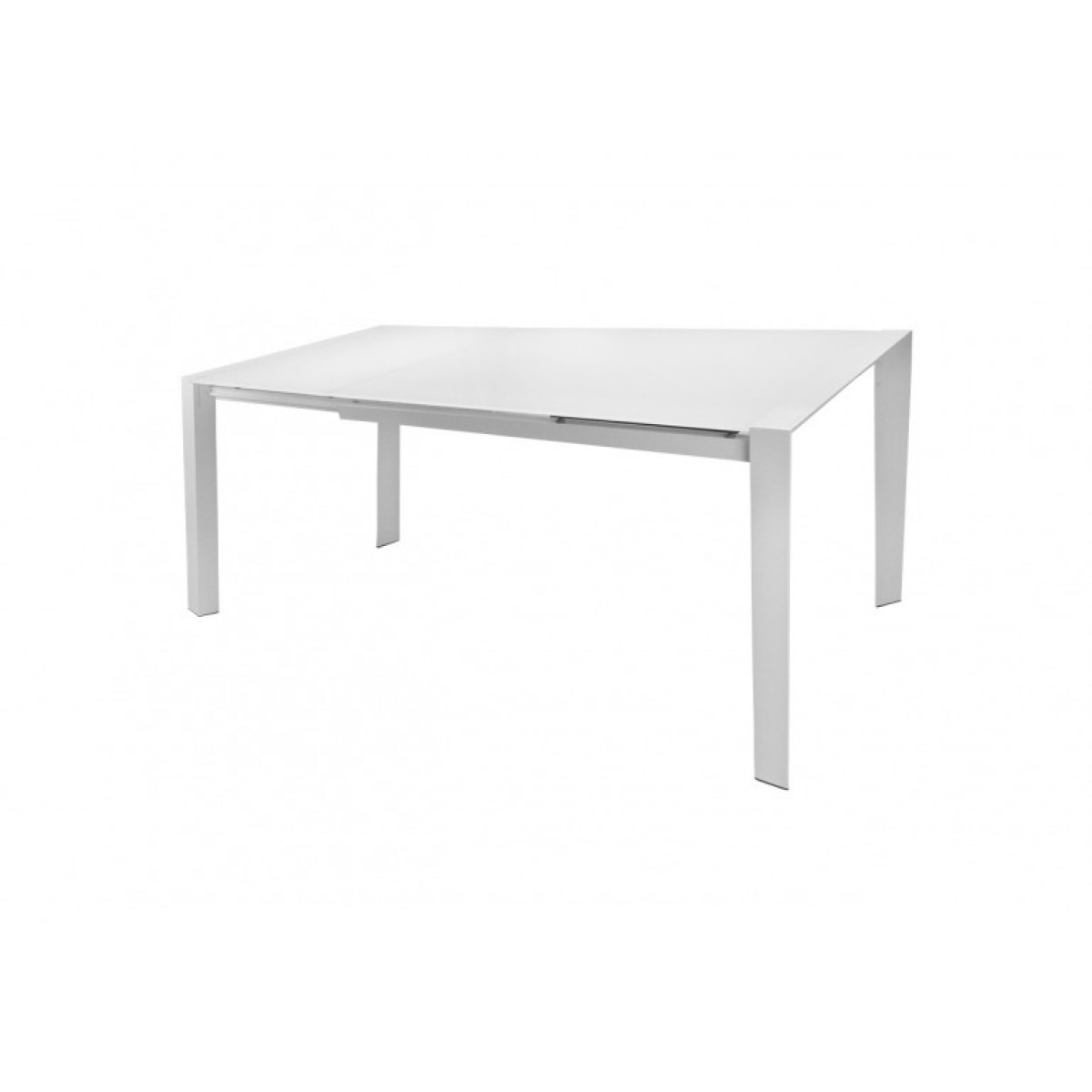 Table extensible 120/180 cm plateau verre - SUBTILE 2