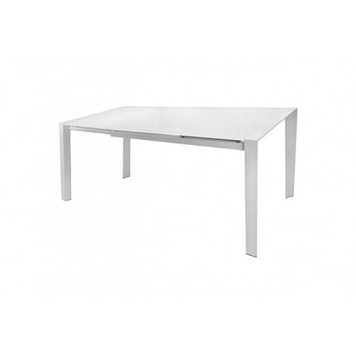 Table extensible 120/180 cm plateau verre - SUBTILE 2