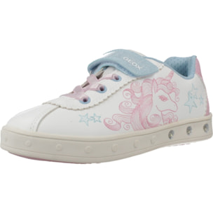 Zapatillas Niña de la marca GEOX  modelo J SKYLIN GIRL BLANCO
