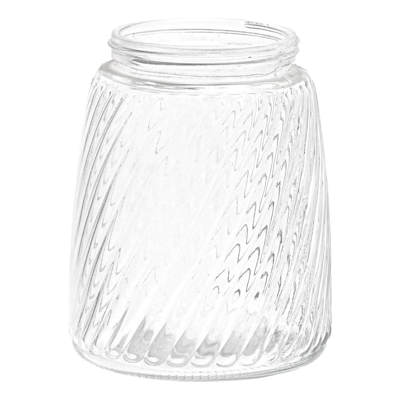 Bocal Striva rond 1,3L transparent