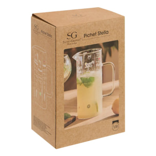 Carafe Stella 1,48L transparent