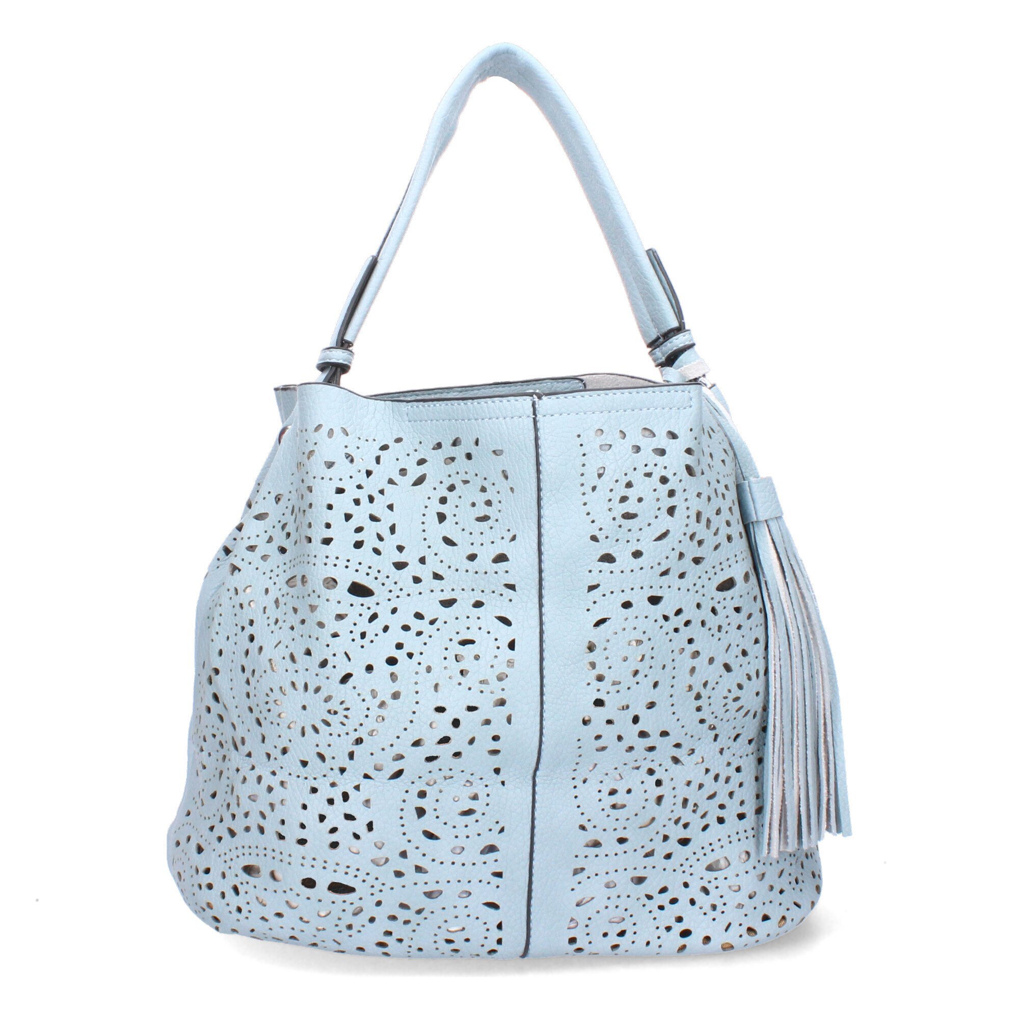 Bolso de hombro de Mujer con dos piezas, compartimento principal con cremallera