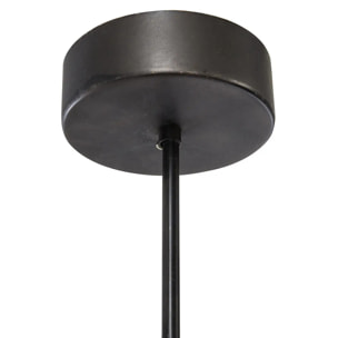 Suspension "Berry" métal gris D25cm