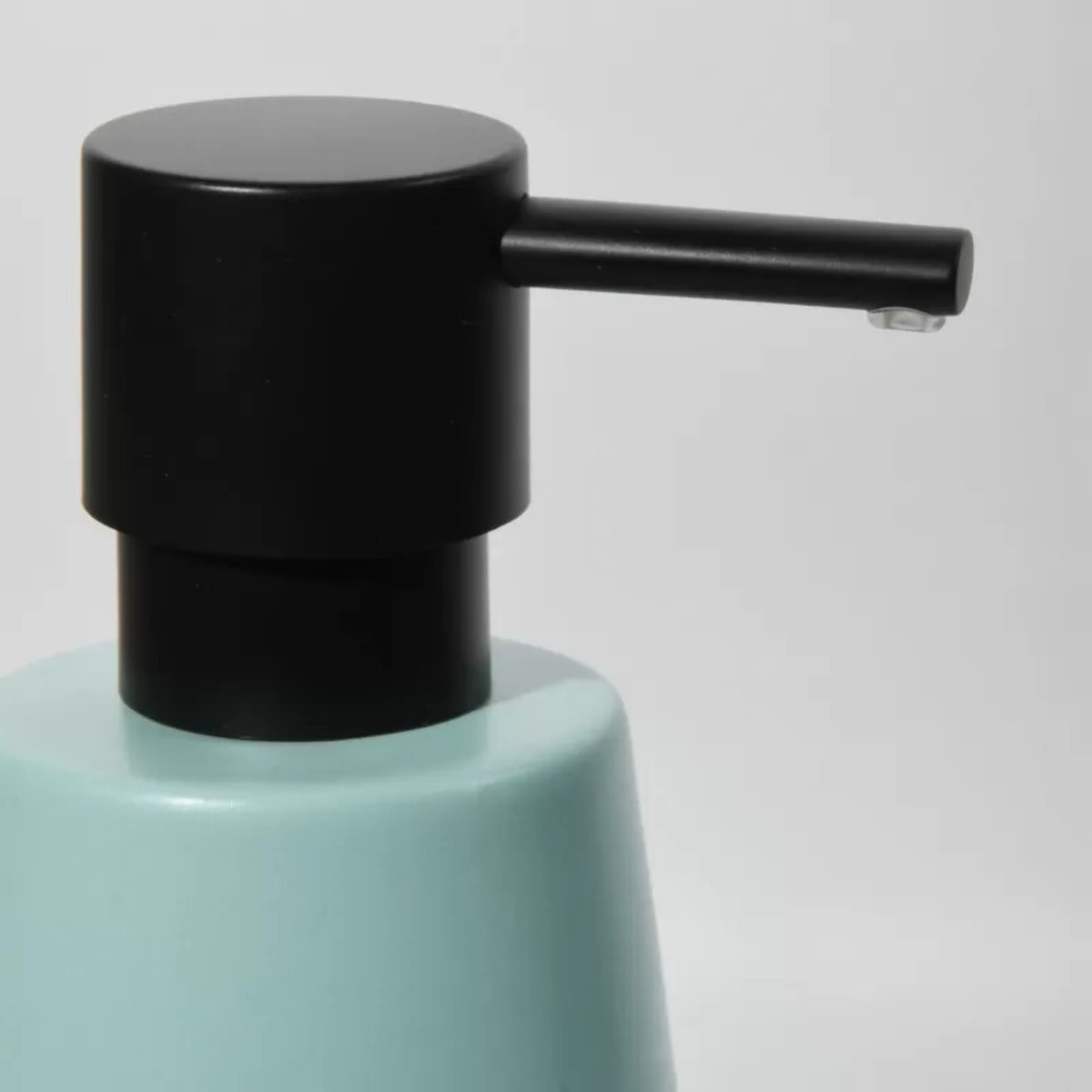 DISTRIBUTEUR DE SAVON JOSHUA Matt Aqua AVEC POMPE NOIR