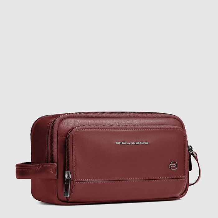 Piquadro Beauty case in pelle