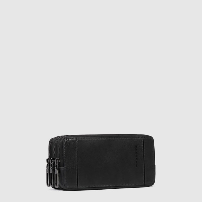 Piquadro Pochette a tre scomparti