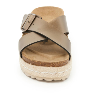 SANDALIA PLATAFORMA BILLOWY MARRON