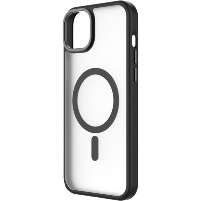 Coque bumper QDOS iPhone 15 Plus MagSafe Hybrid SNAP noir