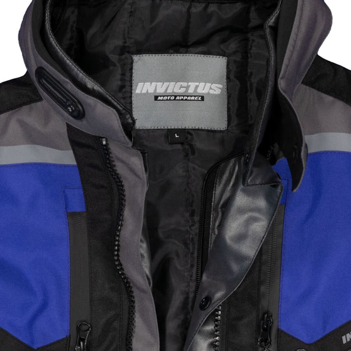 CHAQUETA INVICTUS TRICAPA TULKAS AZUL ROJA