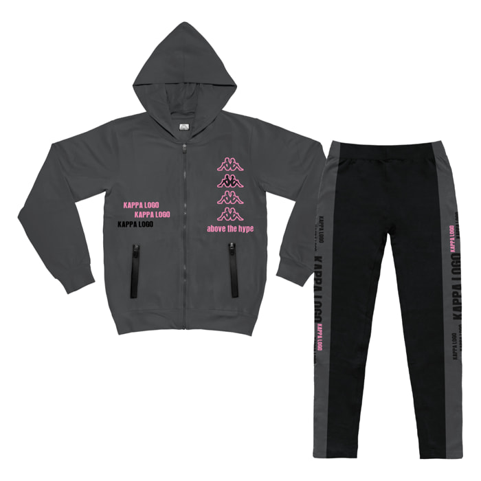 Tuta Ragazza KAPPA Cotone Mezza Stagione 8 / 16 Anni Back To School